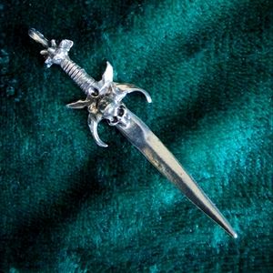 New PIRATE SKULL PENDENT